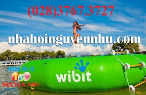 Đồ chơi bơm hơi - Sàn nhún bơm hơi dưới nước 002a